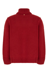 Maglione in misto cashmere rosso -  | Wise