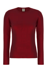 Maglione in cashmere rosso tiziano -  | Wise