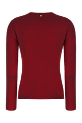 Maglione in cashmere rosso tiziano -  | Wise