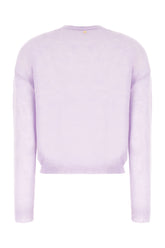 Maglione in misto cashmere lilla -  | Wise