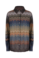 Multicolor viscose blend shirt -  | Wise