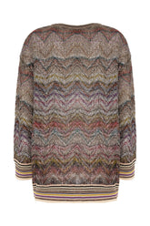 Cardigan in misto viscosa multicolor -  | Wise