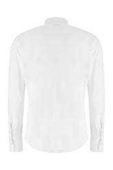 White stretch nylon shirt -  | Wise