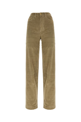 Khaki green corduroy pants -  | Wise