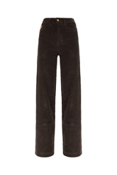 Chocolate corduroy pants -  | Wise