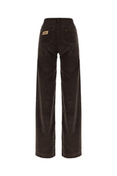 Chocolate corduroy pants -  | Wise