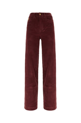 Burgundy corduroy pants -  | Wise