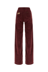 Burgundy corduroy pants -  | Wise