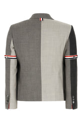 Multicolor wool blazer -  | Wise