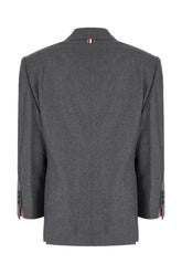 Grey wool blazer -  | Wise