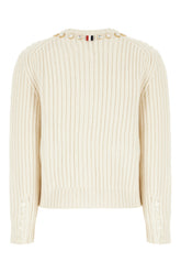 Ivory cashmere cardigan -  | Wise