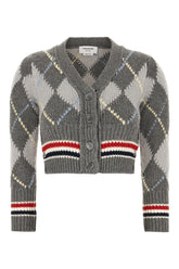Multicolor wool cardigan -  | Wise
