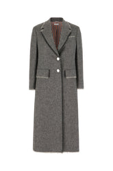Grey wool coat -  | Wise
