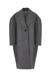 Grey wool coat -  | Wise