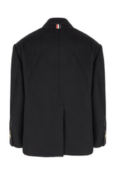 Cappotto in lana blu notte -  | Wise