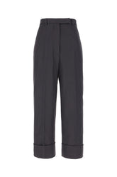 Grey cotton pants -  | Wise