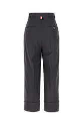 Grey cotton pants -  | Wise