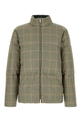 Embroidered wool reversible down jacket -  | Wise