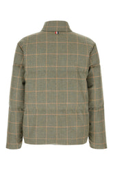Embroidered wool reversible down jacket -  | Wise