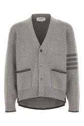 Grey wool cardigan -  | Wise