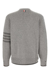 Grey wool cardigan -  | Wise