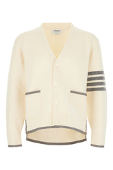Ivory wool cardigan -  | Wise