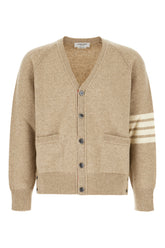 Camel wool cardigan -  | Wise