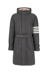 Grey polyester down jacket -  | Wise