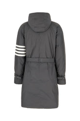 Grey polyester down jacket -  | Wise