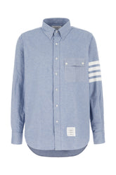 Camicia in cotone azzurro -  | Wise