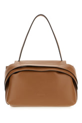 Brown leather handbag -  | Wise