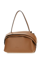 Brown leather handbag -  | Wise
