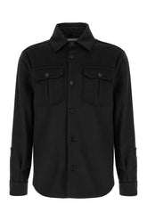 Camicia in lana nera -  | Wise