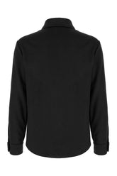 Camicia in lana nera -  | Wise