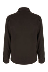 Camicia in lana testa di moro -  | Wise