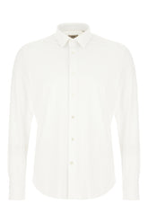 White stretch nylon shirt -  | Wise