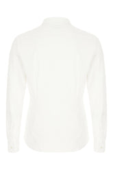 White stretch nylon shirt -  | Wise