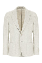 Giacca in misto lana grigio melangé -  | Wise