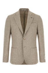 Embroidered wool blend blazer -  | Wise
