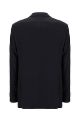 Midnight blue stretch wool suit -  | Wise