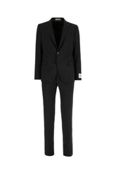 Black stretch wool suit -  | Wise