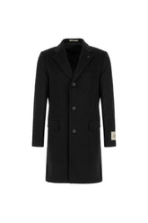 Black wool coat -  | Wise