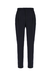 Pantalone in lana stretch nero -  | Wise