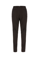 Pantalone in lana stretch testa di moro -  | Wise