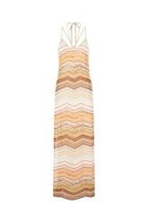 Abito in misto viscosa multicolor -  | Wise