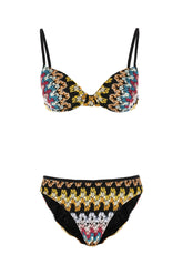 Multicolor viscose blend bikini -  | Wise