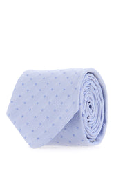 Embroidered silk tie -  | Wise
