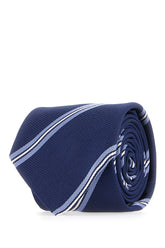 Embroidered silk tie -  | Wise