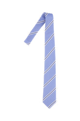 Embroidered silk tie -  | Wise