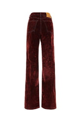 Red velvet jeans -  | Wise